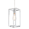SIGALO Lampa wisząca pojedyncza chrom