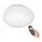 SILERAS-A Lampa sufitowa 60 cm gwiazdki biała