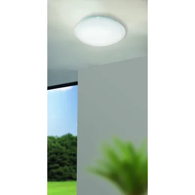 SILERAS-A Lampa sufitowa 60 cm gwiazdki biała