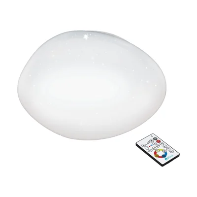 Sileras Lampa sufitowa z pilotem 45 cm biała