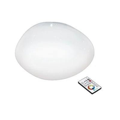 Sileras Lampa sufitowa z pilotem 45 cm biała