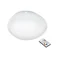 Sileras Lampa sufitowa z pilotem 45 cm biała