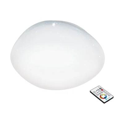 Sileras Lampa sufitowa z pilotem 60 cm biała