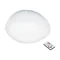 Sileras Lampa sufitowa z pilotem 60 cm biała