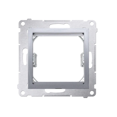SIMON 54 Adapter na osprzęt standardu 45×45mm srebrny mat metalizowany