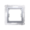 SIMON 54 Adapter na osprzęt standardu 45×45mm srebrny mat metalizowany
