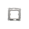 SIMON 54 Adapter na osprzęt standardu 45×45mm srebrny mat metalizowany