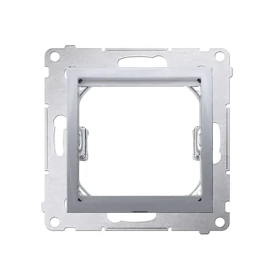 SIMON 54 Adapter na osprzęt standardu 45×45mm srebrny mat metalizowany