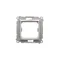 SIMON 54 Adapter na osprzęt standardu 45×45mm srebrny mat metalizowany
