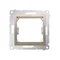 SIMON 54 Adapter na osprzęt standardu 45×45mm złoty mat metalizowany