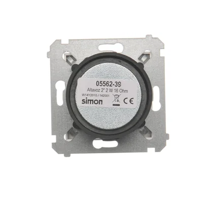 SIMON 54 Głośnik do ramki srebrny mat metalizowany