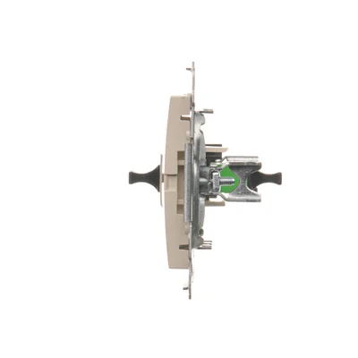 SIMON 54 Gniazdo światłowodowe / optyczne pojedyncze SC/APC kremowy