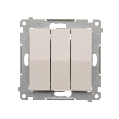 SIMON 54 Łacznik potrójny (moduł) 10AX 250V, szybkozłącza, biały