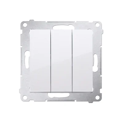 SIMON 54 Łacznik potrójny (moduł) 10AX 250V, szybkozłącza, biały