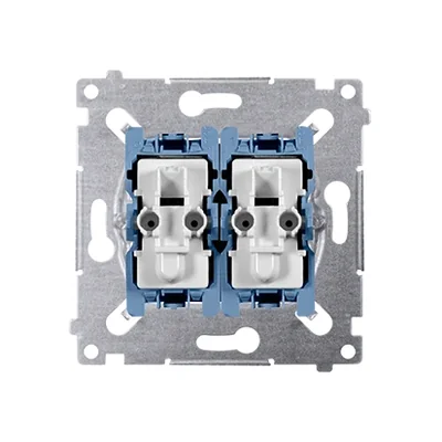 SIMON 54 Łącznik schodowy podwójny z podświetleniem (mechanizm) 10AX 230V