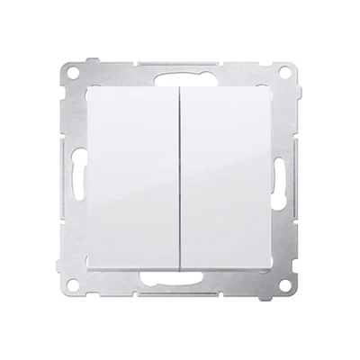SIMON 54 Łącznik świecznikowy do wersji IP44 (moduł) 10AX 250V szybkozłącza biały