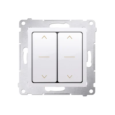 SIMON 54 Łącznik żaluzjowy podwójny (moduł), 250V, szybkozłącza, antracyt