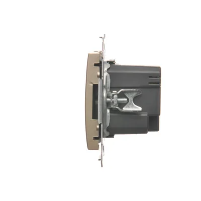 SIMON 54 Ładowarka 2xUSB (moduł) 2,1A 5V DC 230V złoty mat