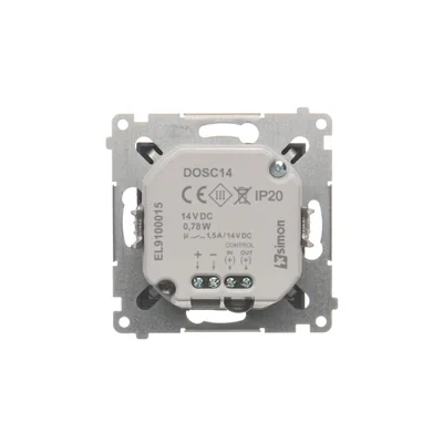 SIMON 54 Opraw a oświetleniowa LED z czujnikiem 14V DC 064W 5900K antracyt