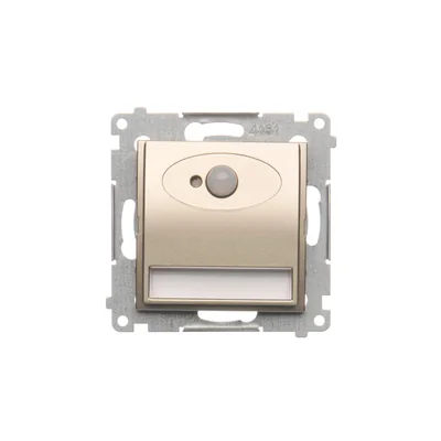 SIMON 54 Opraw a oświetleniowa LED z czujnikiem 14V DC 064W 5900K złoty mat