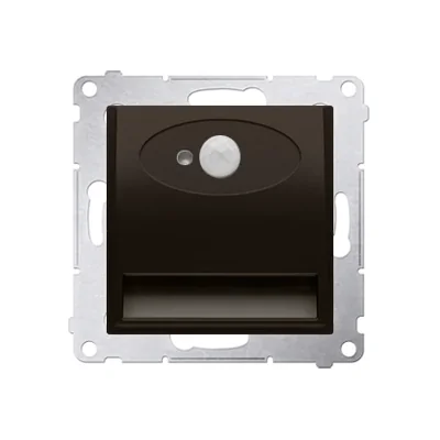 SIMON 54 Opraw a oświetleniowa LED z czujnikiem 230V AC 1,4W 5900K brąz mat