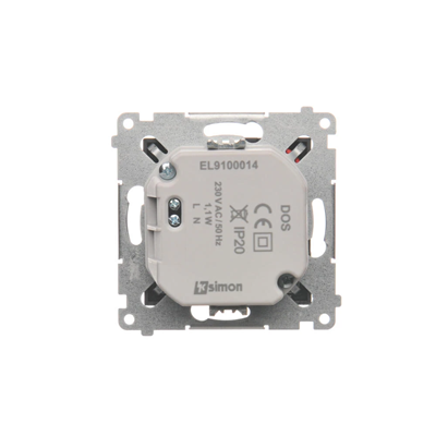SIMON 54 Oprawa oświetleniowa LED 230V AV 1,1W 5900K antracyt
