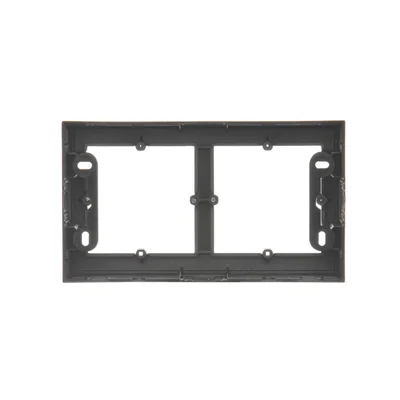 SIMON 54 PREMIUM Puszka natynkowa płytka 2-krotna metalizowana antracyt