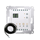 SIMON 54 Regulator temperatury z wyświetlaczem zewnętrzny czujnik temperatury (moduł) 16A 230V biały