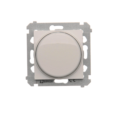 SIMON 54 Ściemniacz obrotowy do LED ściemnialnych (moduł) 230V 5-250W biały