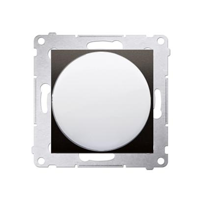 SIMON 54 Sygnalizator świetlny LED - światło białe (moduł) 230V brąz mat