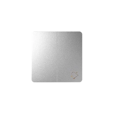 SIMON 82 DETAIL Klawisz podwójny do mechanizmu łącznika schodowego i przycisku "dzwonek" 75301-39 aluminium