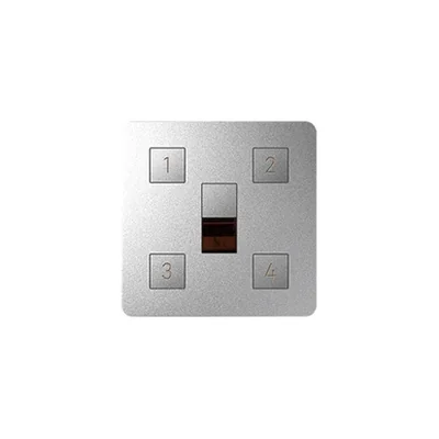 SIMON 82 DETAIL Pokrywa z przyciskami do kontrolera scen świetlnych aluminium