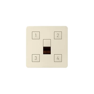 SIMON 82 DETAIL Pokrywa z przyciskami do kontrolera scen świetlnych beżowa