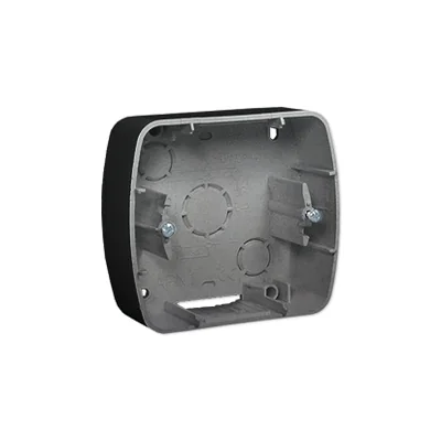 SIMON AKORD Puszka pojedyncza natynkowa IP20 metalizowana aluminium