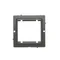 SIMON BASIC Adapter (przejściówka) na osprzęt standardu 45×45mm montaż na wkręty grafit mat