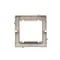 SIMON BASIC Adapter (przejściówka) na osprzęt standardu 45×45mm montaż na wkręty satynowy