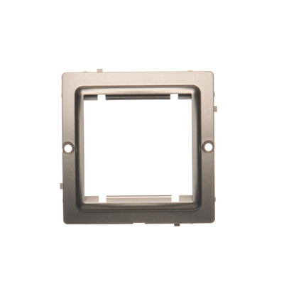 SIMON BASIC Adapter (przejściówka) na osprzęt standardu 45×45mm montaż na wkręty satynowy