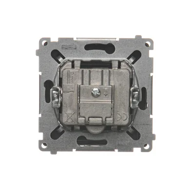 SIMON BASIC Gniazdo antenowe R-TV końcowe separowane (moduł) grafit mat