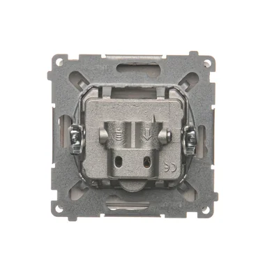 SIMON BASIC Gniazdo antenowe R-TV zakończeniowe do gniazd przelotowych (moduł) czekoladowe