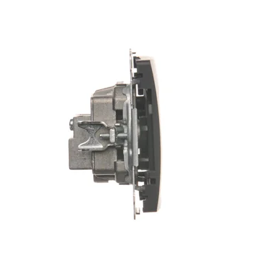 SIMON BASIC Gniazdo antenowe R-TV zakończeniowe do gniazd przelotowych (moduł) grafit mat