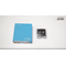 SIMON BASIC Gniazdo antenowe typu „F” + komputerowe RJ45 kategoria 6 srebrny mat metalizowany
