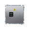 SIMON BASIC Gniazdo światłowodowe / optyczne pojedyncze SC/APC stal inox