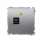 SIMON BASIC Gniazdo światłowodowe / optyczne pojedyncze SC/APC stal inox