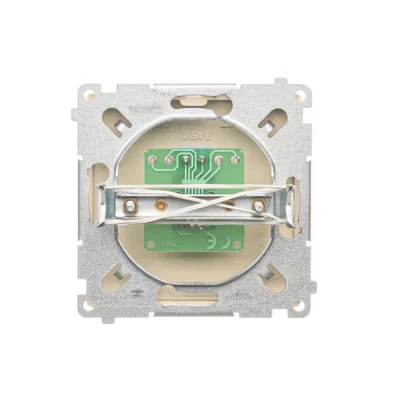 SIMON BASIC Gniazdo telefoniczne pojedyncze RJ11 beżowe