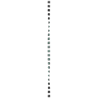 SIMON BASIC Łącznik dwubiegunowy z podświetleniem LED (moduł) 10AX 230V grafit mat