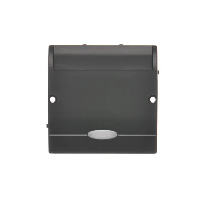 SIMON BASIC Łącznik hotelowy pojedynczy z podświetleniem 10(2)A grafit mat