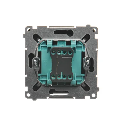 SIMON BASIC Łącznik jednobiegunowy (moduł) 16AX 230V grafit mat