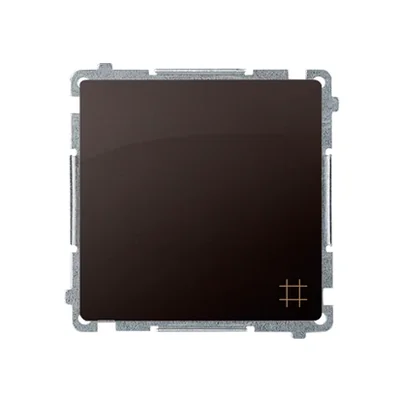 SIMON BASIC Łącznik krzyżowy (moduł) 10AX 230V czekoladowy