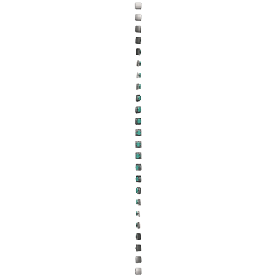 SIMON BASIC Łącznik krzyżowy (moduł) 10AX 230V srebrny mat