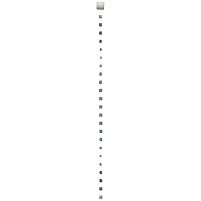 SIMON BASIC Łącznik roletowy trójpozycyjny 1-0-2 stal inox